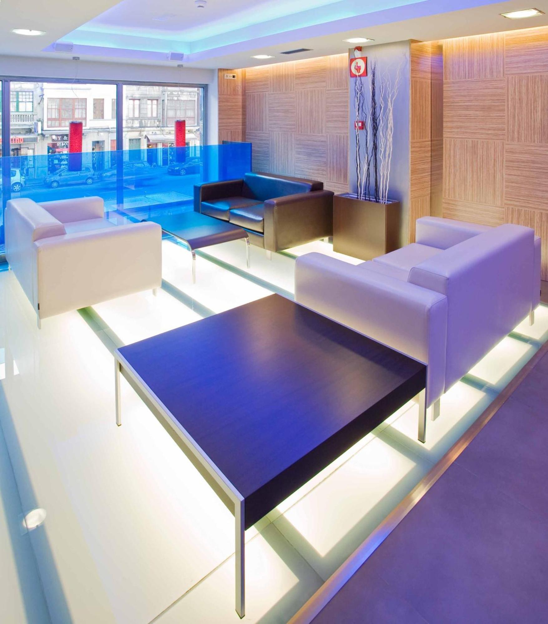 Hotel Moon A Coruna Bagian luar foto